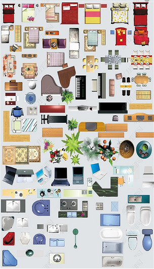 解鎖靈感 詳解18296893號室內(nèi)設(shè)計(jì)彩色平面圖PSD分層文件的價(jià)值與應(yīng)用